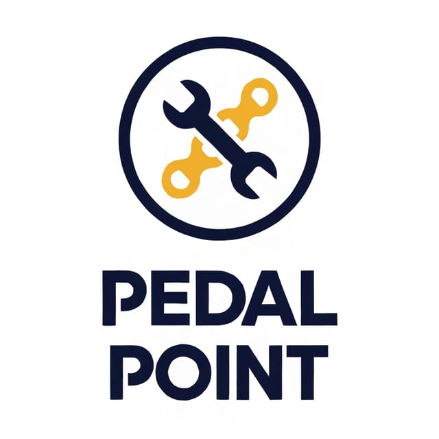 Ein Logo für eine Fahrradwerkstatt
